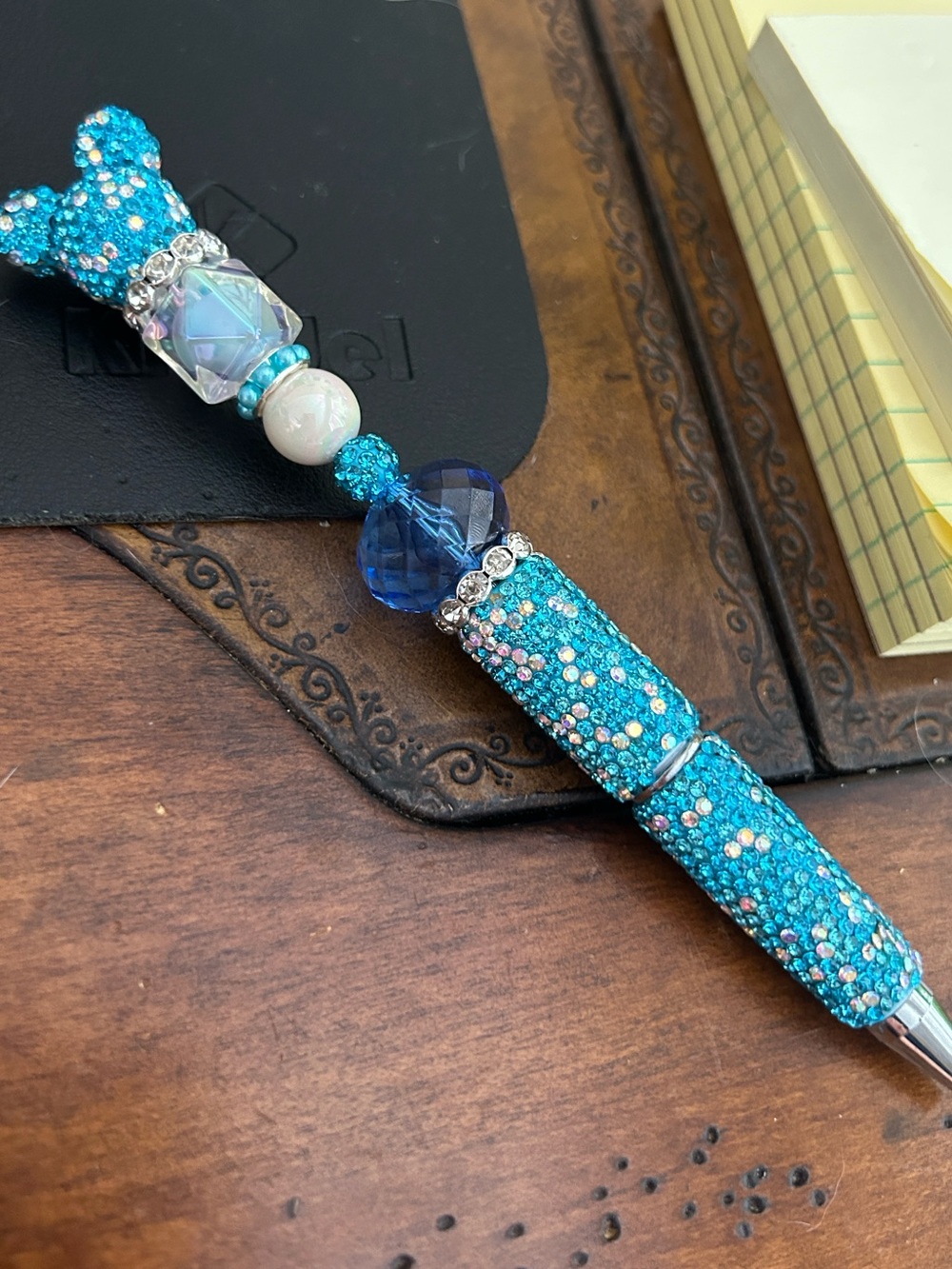 Rhinestone Beaded Pen with Mouse Ears